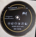 Ø350 mm  Keramiek zaagtafel